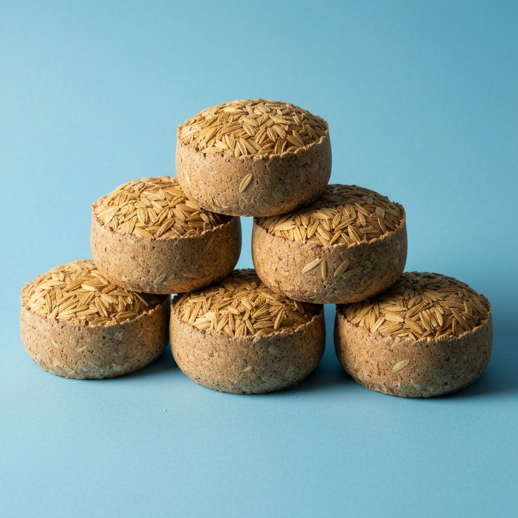 Rice Husk Briquettes